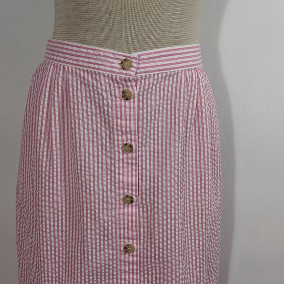 Seersucker Skirt 10/29 - Picture 2 of 8